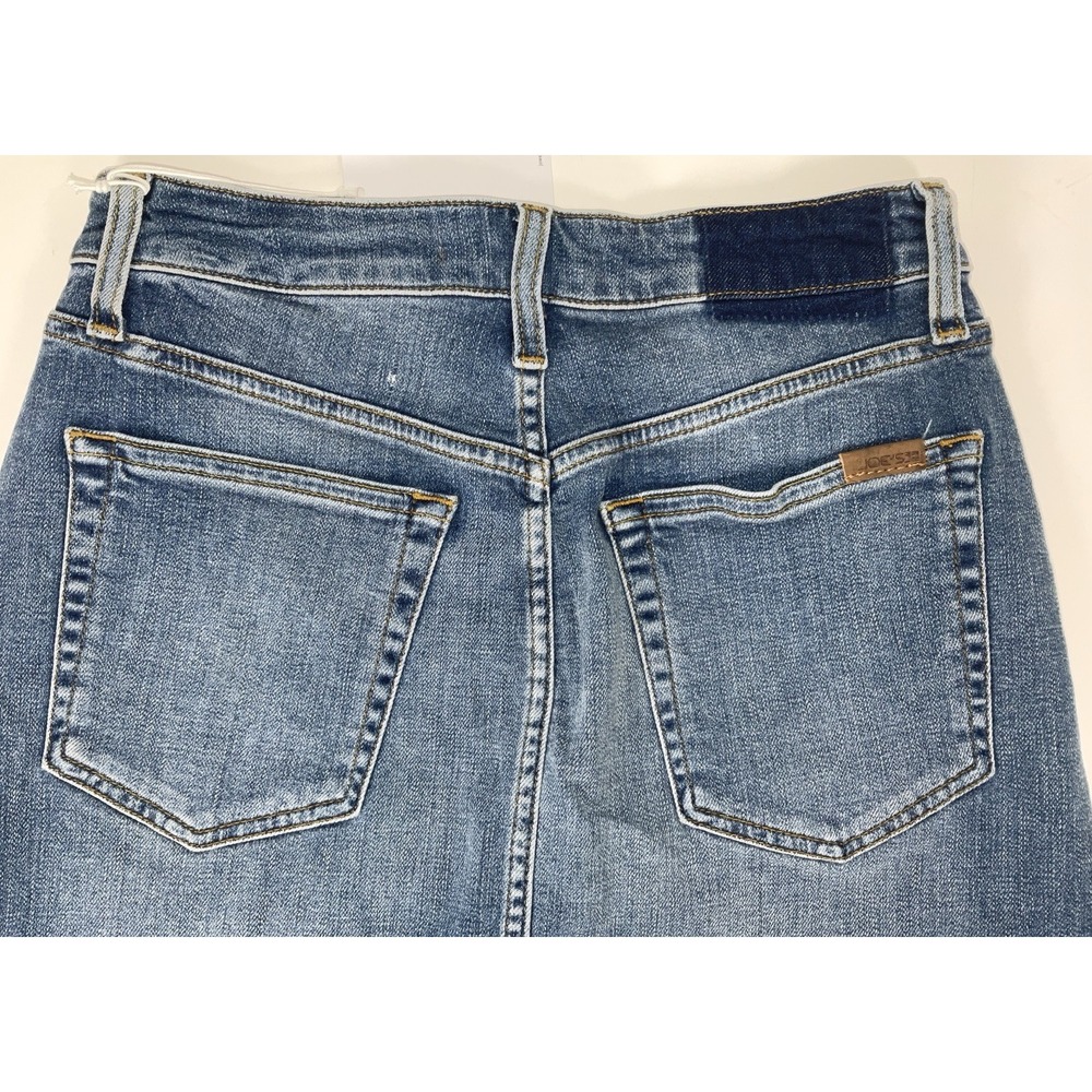 NWT Women's Joe's Jeans The Wasteland High Rise Denim Skirt Blue 27" X‎ 16" - Picture 6 of 7